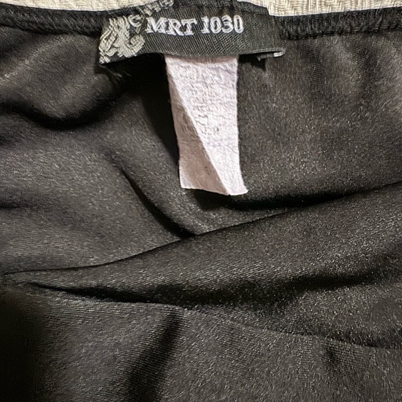 Super Sexy MRT 1030 Black Dress w/Slit - Picture 3 of 7